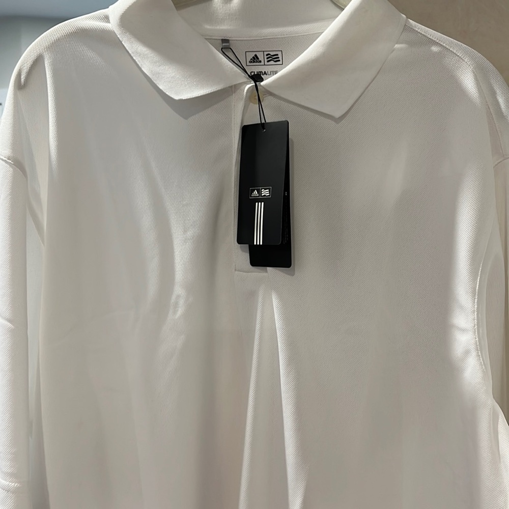 Adidas climalite men’s golf polo NWT